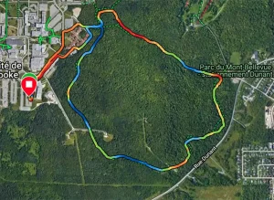 Parcourt du 5 km CourseMillepattes